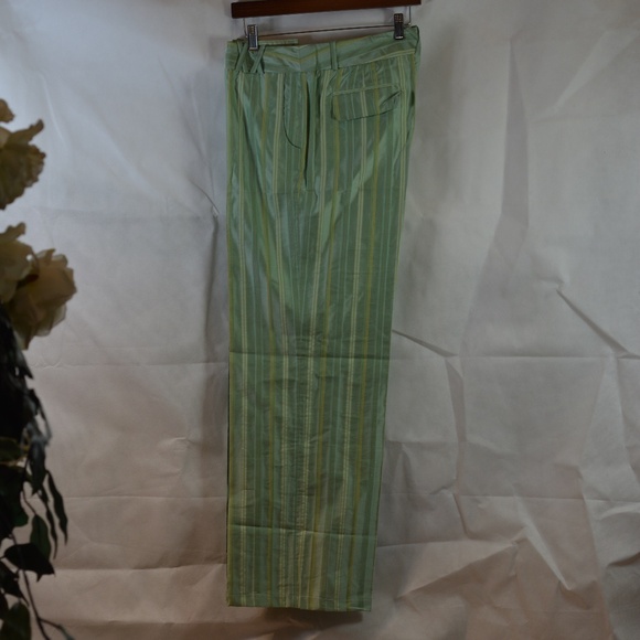 Olson Europe Satiny striped Pants SZ 14 - Picture 2 of 8